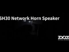 Αδιάβροχος στρογγυλός ομιλητής κέρατων συστημάτων IP65 ομιλητών ZYCOO SH30 IP PA