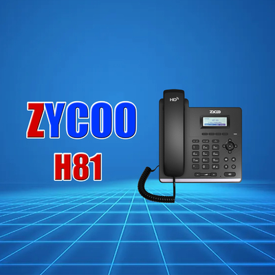 EN 55032:2015 Επιτραπέζιο τηλέφωνο VoIP με έγχρωμη οθόνη LCD 2,8 ιντσών 320x240