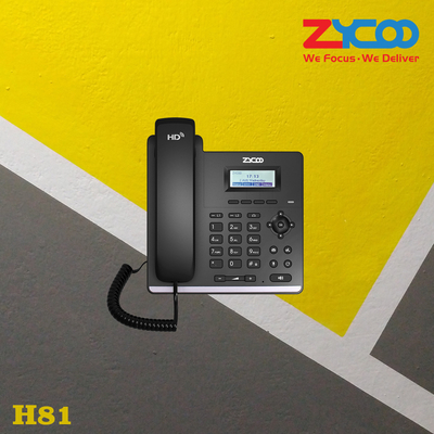 Επιτραπέζιο τηλέφωνο DC 5V/0.6A Wifi Voip 4.3W για Υπαλλήλους Επιχειρήσεων