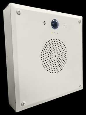 Λευκά Ip Speaker Poe Flashers και Επιφάνεια Οθόνης Ρολογιού που τοποθετούνται για Εσωτερική Χρήση​