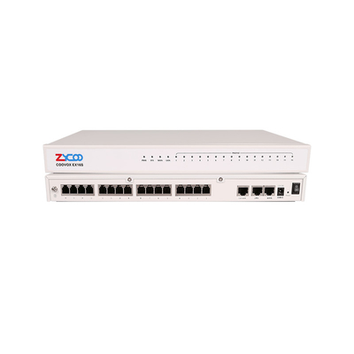 2 X 10/100Mbps VoIP Gateways FXS Επέκταση Voip Phone Box για αναλογικά τηλέφωνα